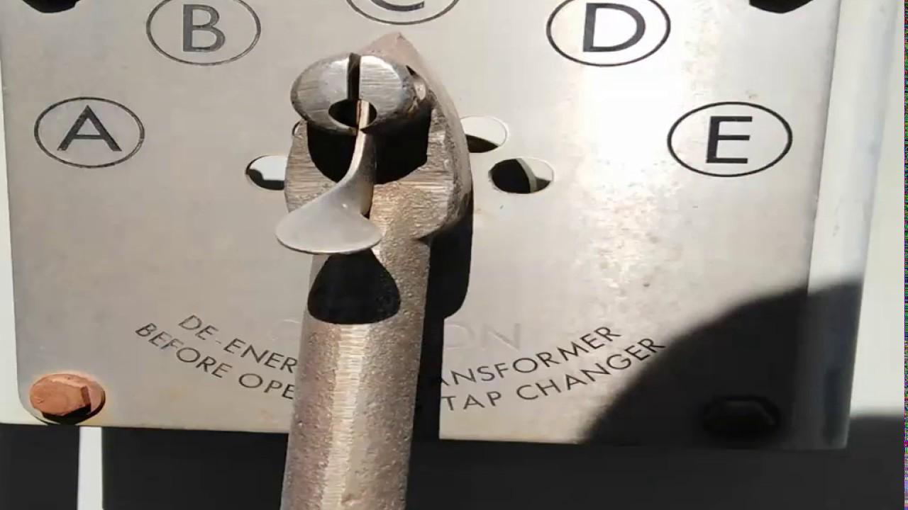 'Video thumbnail for Electrical transformer tape changer - Two Minutes Electrics'